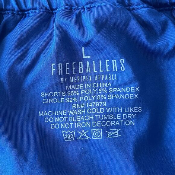 Chiefs Freeballers by Meripex Apparel Men Sz Large Blue Aztec Lined Sport Shorts - Picture 4 of 10